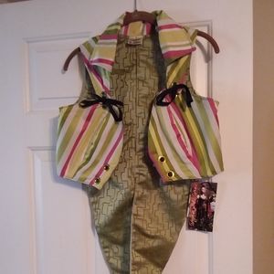 Satiny Damsel Crop and Tails